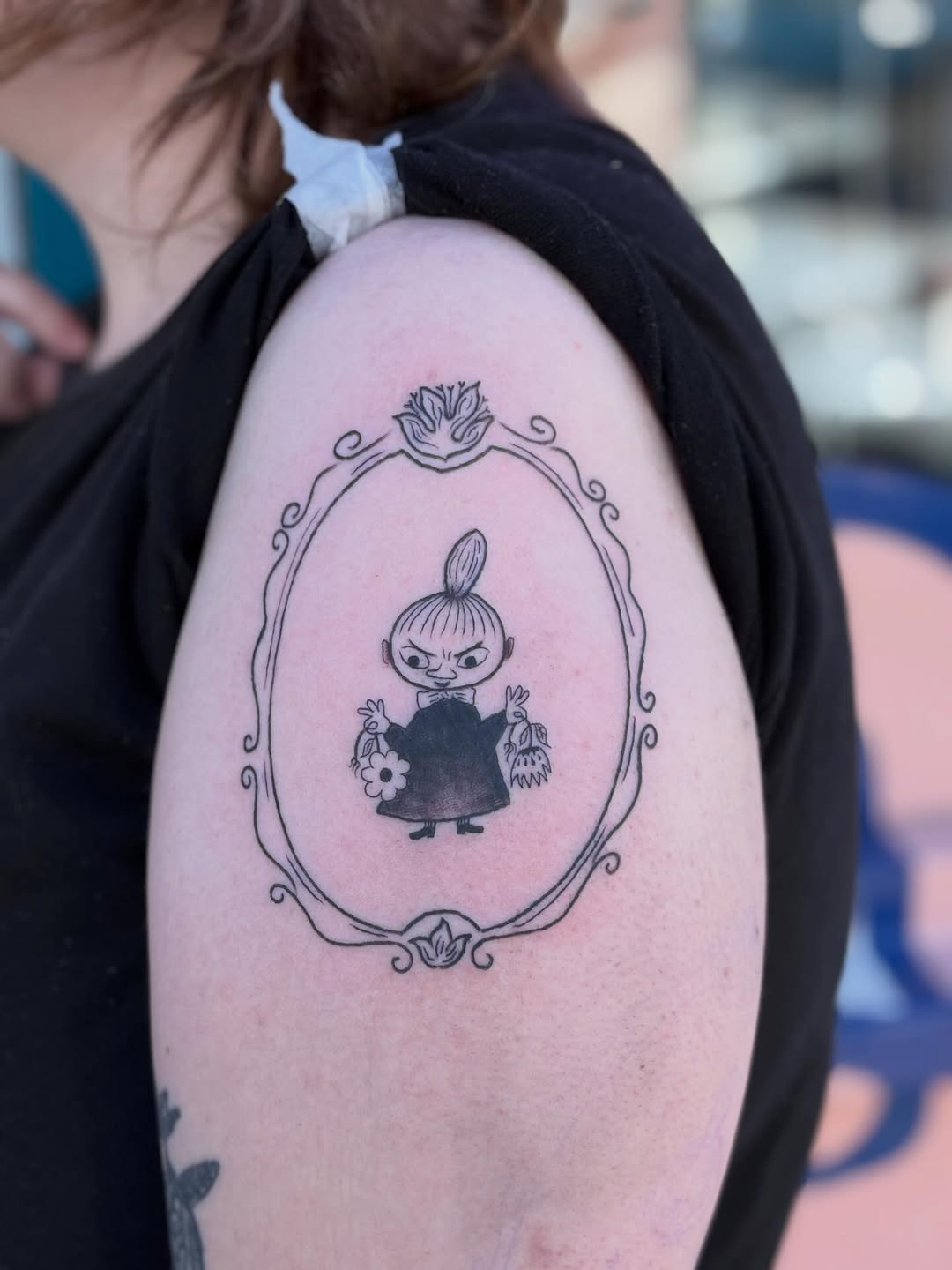Tattoo by @charlieboytattoo — blackwork
