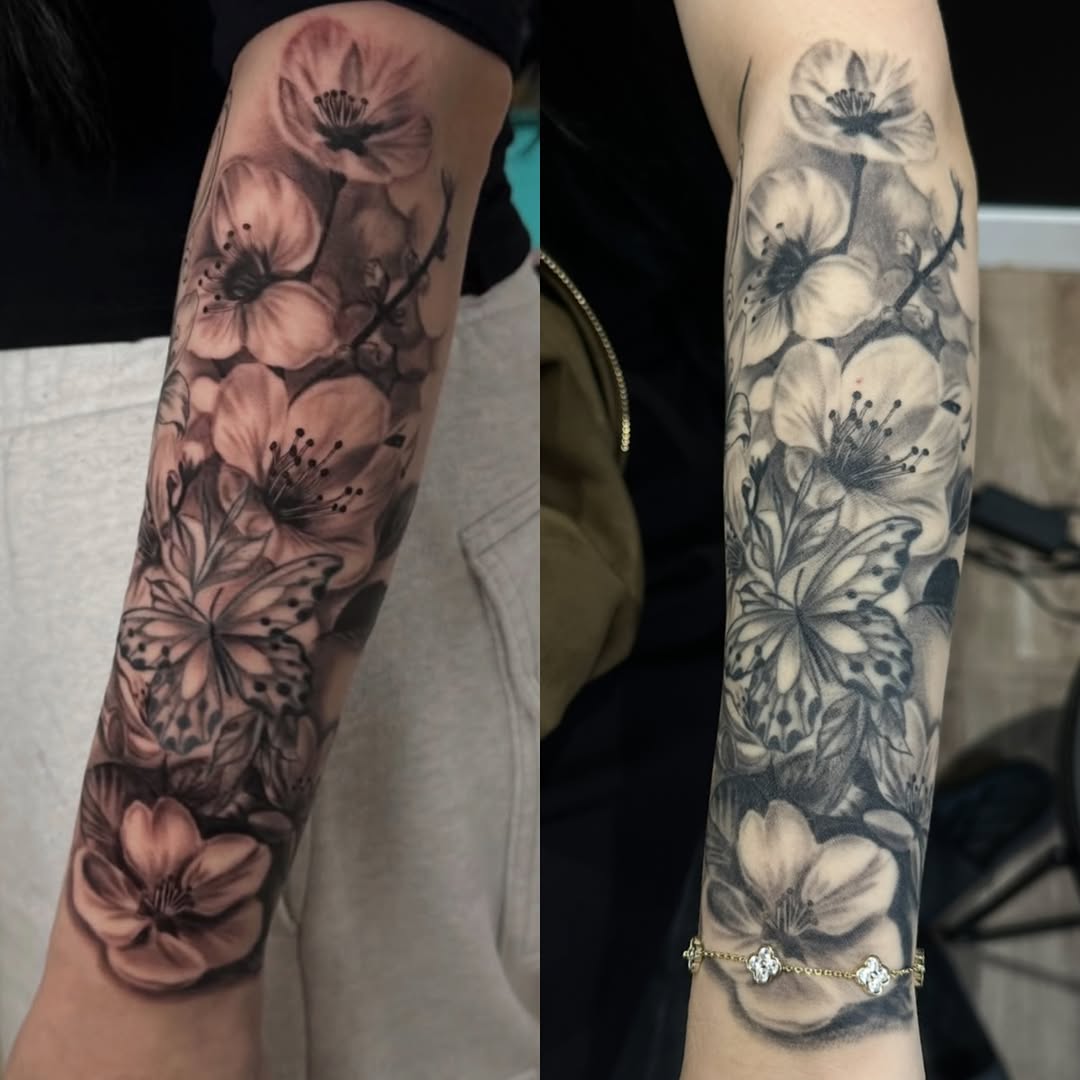 Tattoo by @mkv.ink — realism, black_and_grey