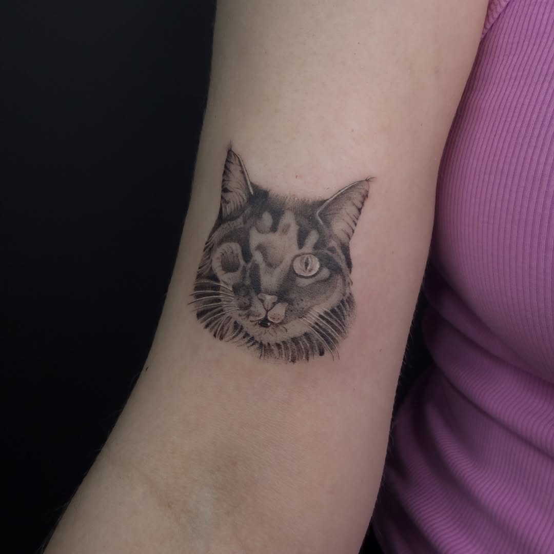 Tattoo by @vu_tattooer — realism, black_and_grey