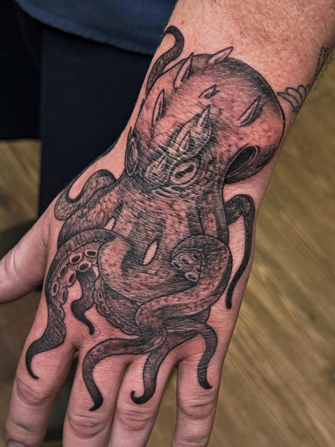 Tattoo by @chadmc509 — black_and_grey, realism