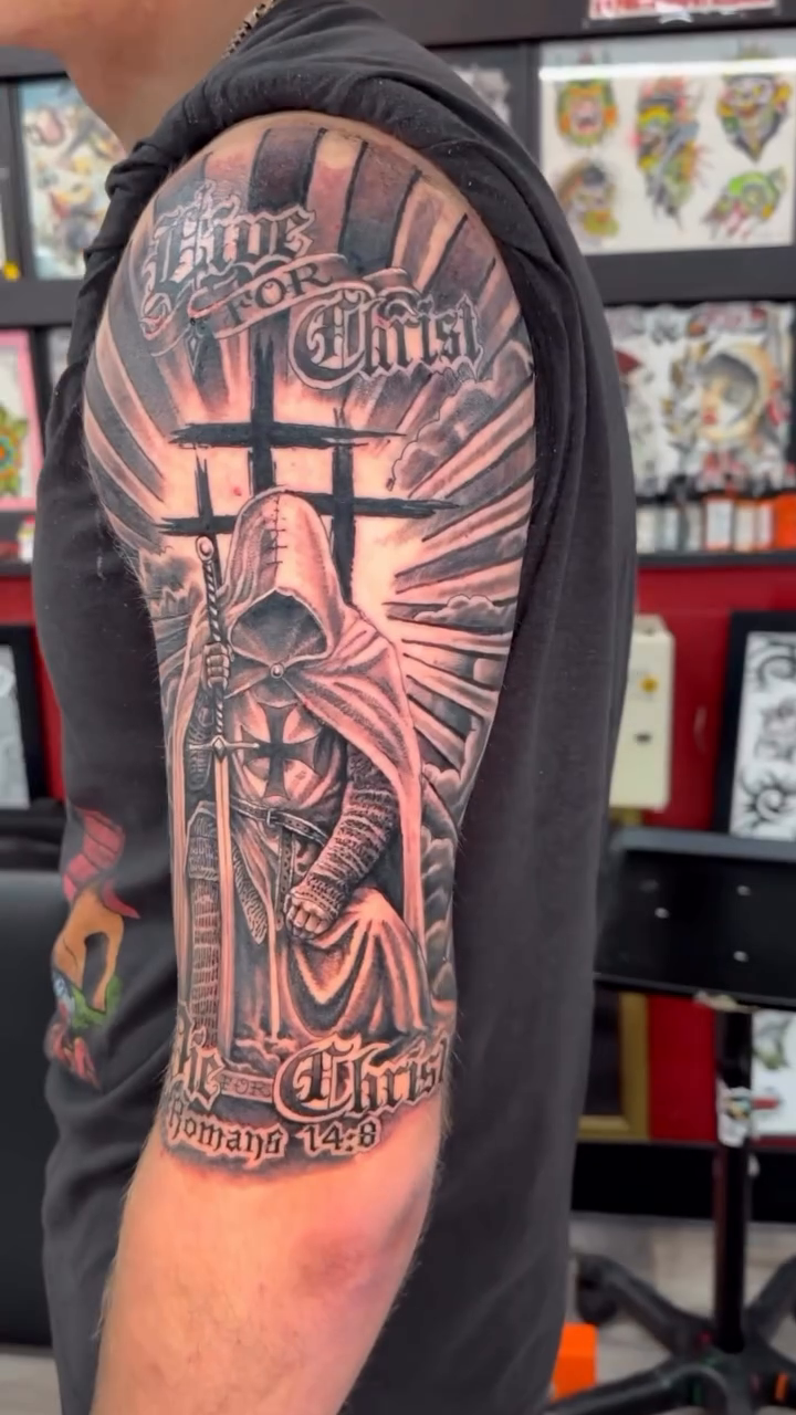 Tattoo by @skotydont — black_and_grey, realism