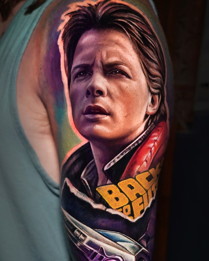 Tattoo by @charleshuurman — realism, trash_polka