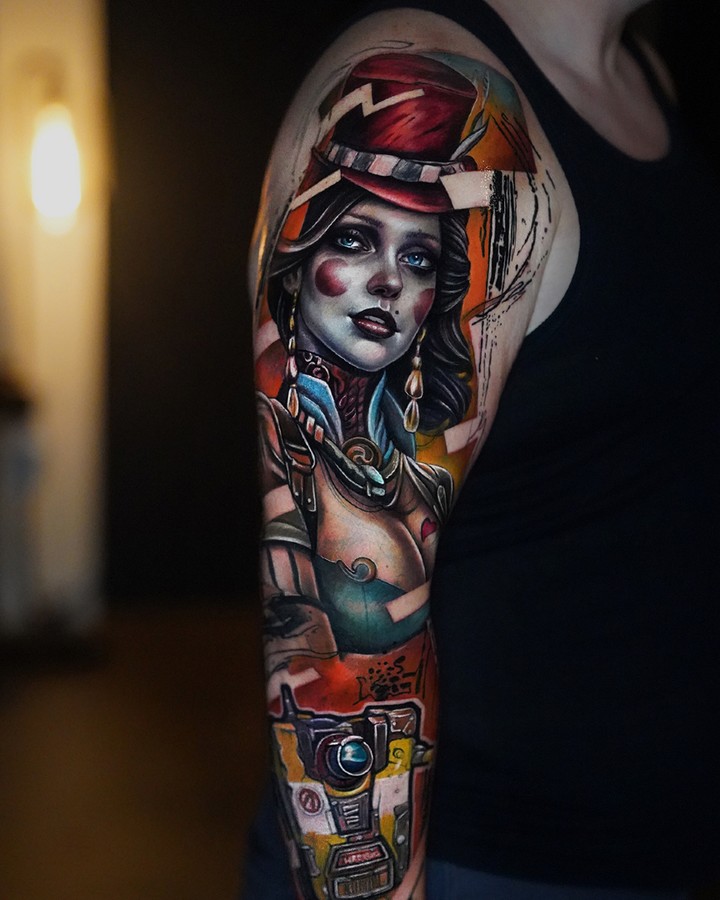 Tattoo by @charleshuurman — realism, new_school