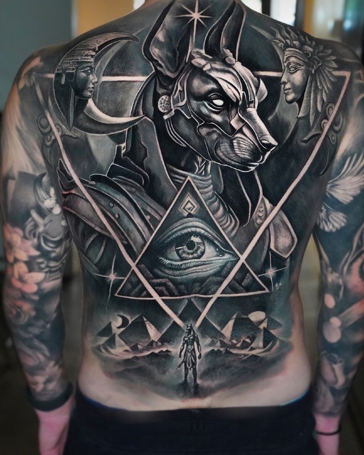 Tattoo by @charleshuurman — black_and_grey, realism