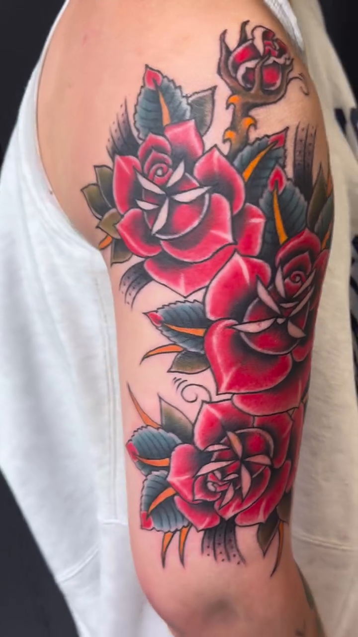 Tattoo by @nefjax — american_traditional, illustrative