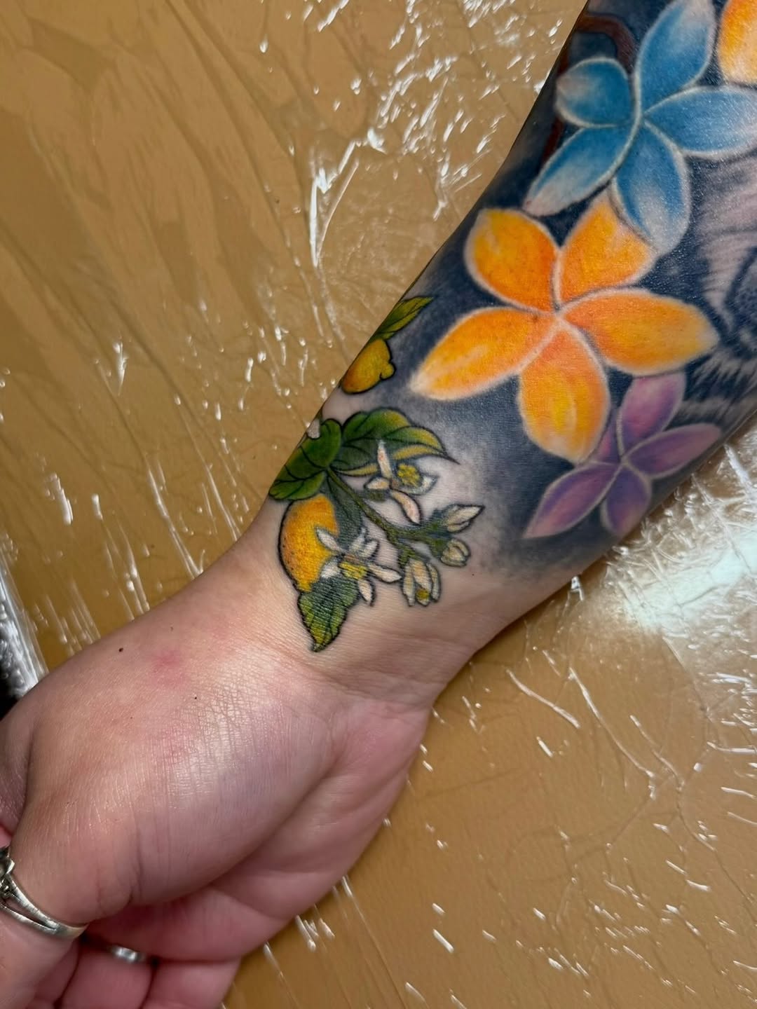 Tattoo by @tader.the.creator — illustrative, watercolor