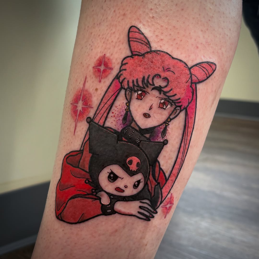 Tattoo by @chibicosori — anime, neo_traditional