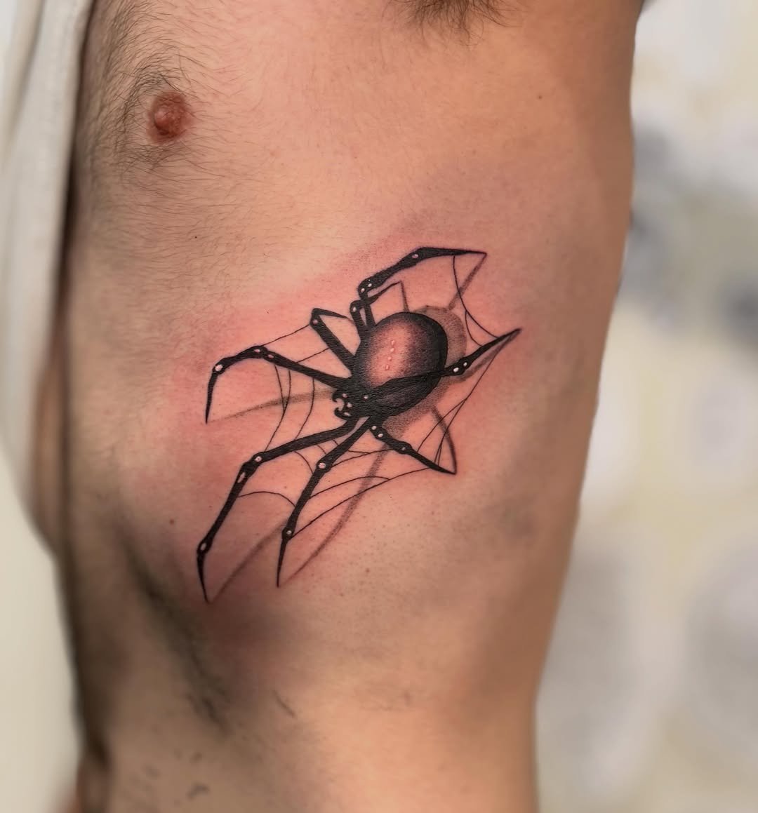 Tattoo by @maddyctattoos — black_and_grey, realism