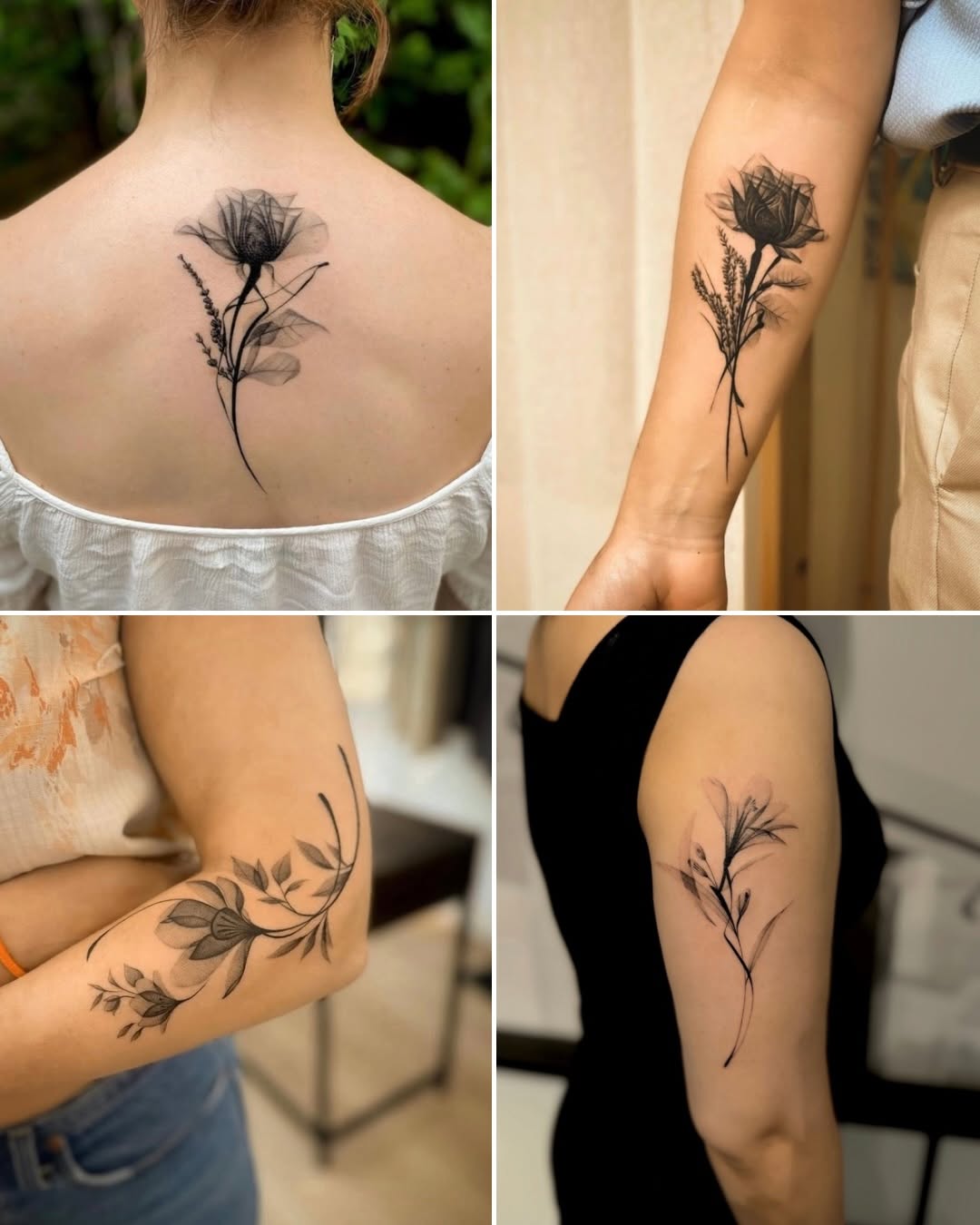Tattoo by @tattooer_nick β fine_line, black_and_grey