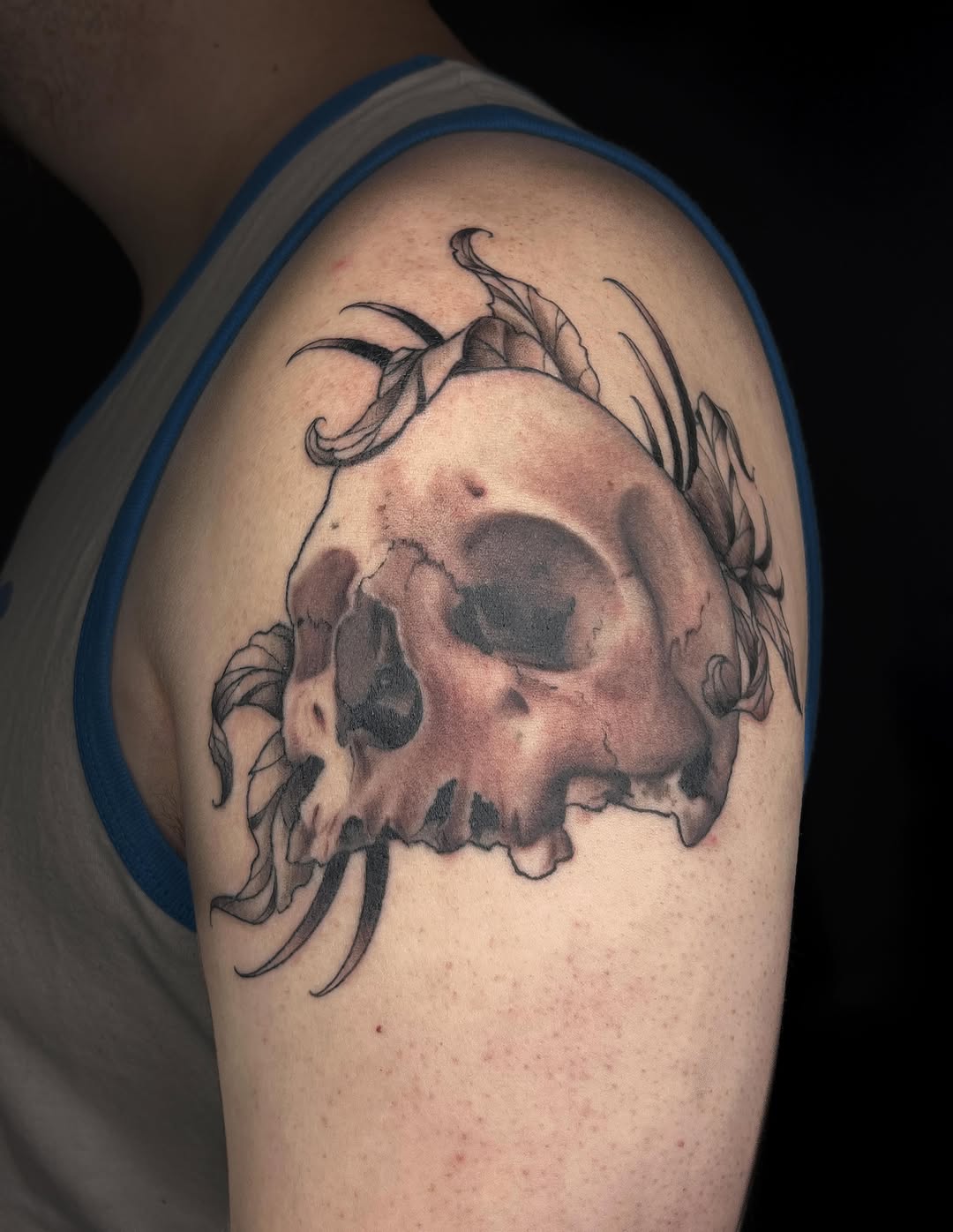 Tattoo by @changofett_tattoos — realism, dark_realism