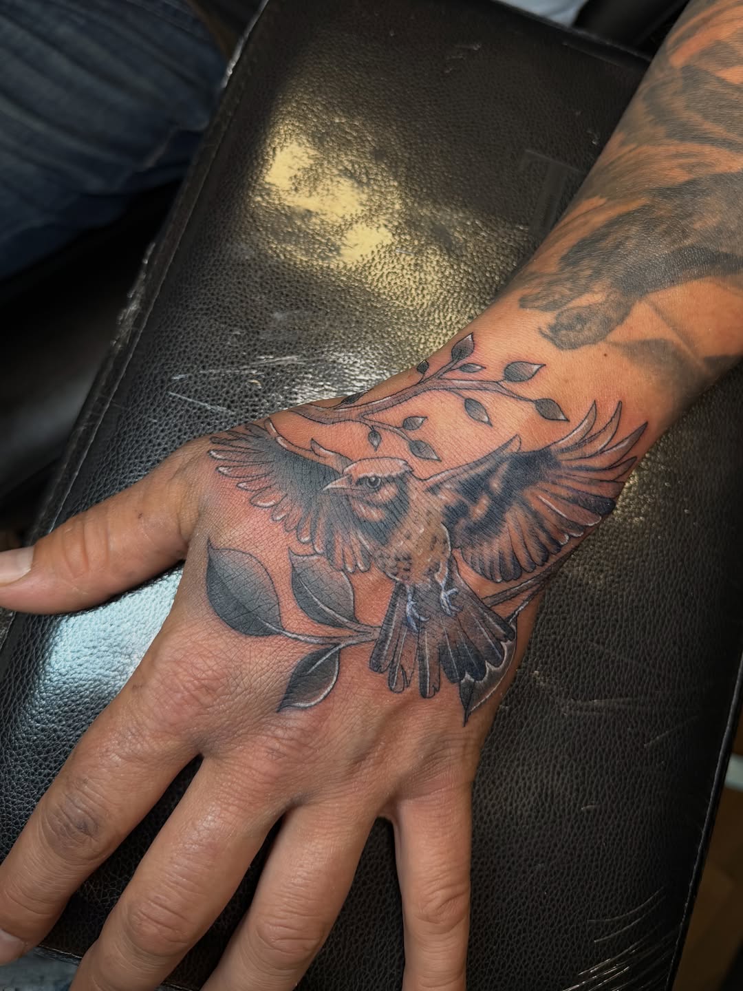 Tattoo by @inkpriscilla — black_and_grey, realism