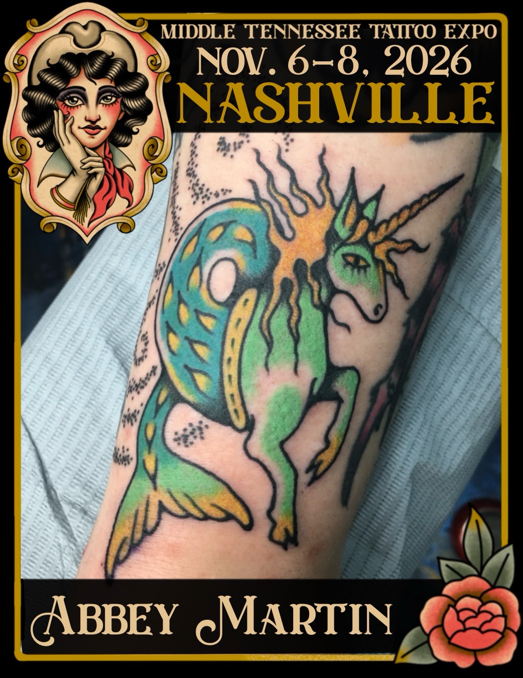 Tattoo by @abbeytat — american_traditional, illustrative