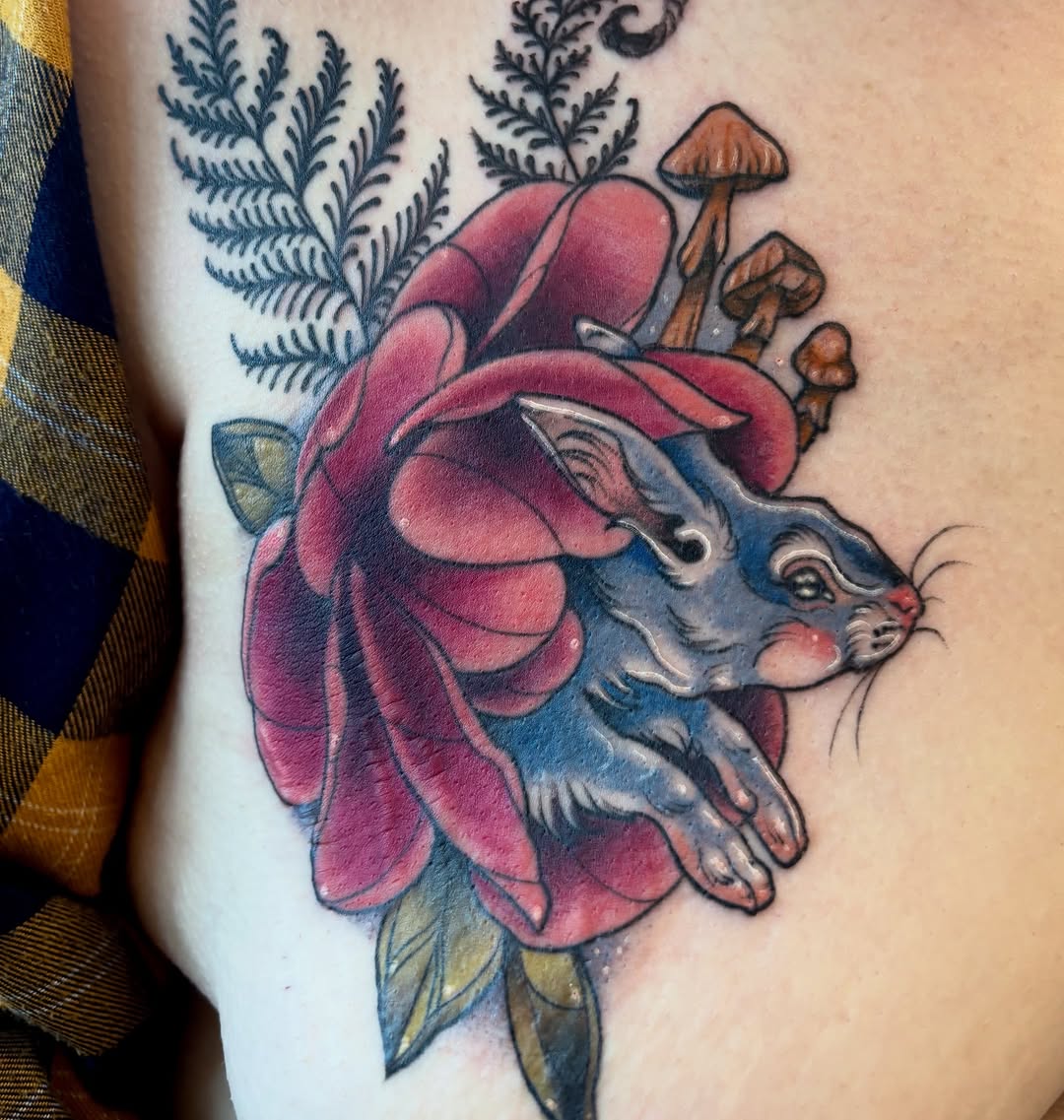 Tattoo by @cricketelijahtattoos — illustrative, neo_traditional
