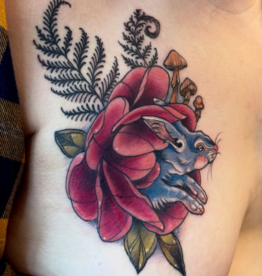 Tattoo by @cricketelijahtattoos — illustrative, neo_traditional