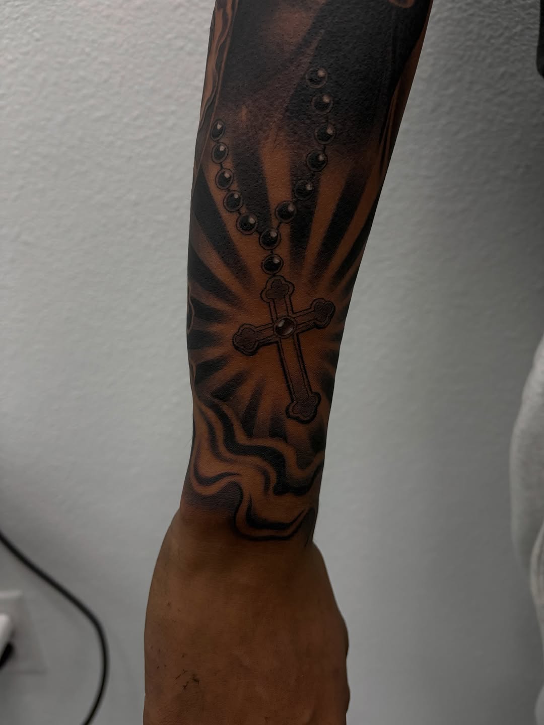 Tattoo by @tattedbydevin โ black_and_grey