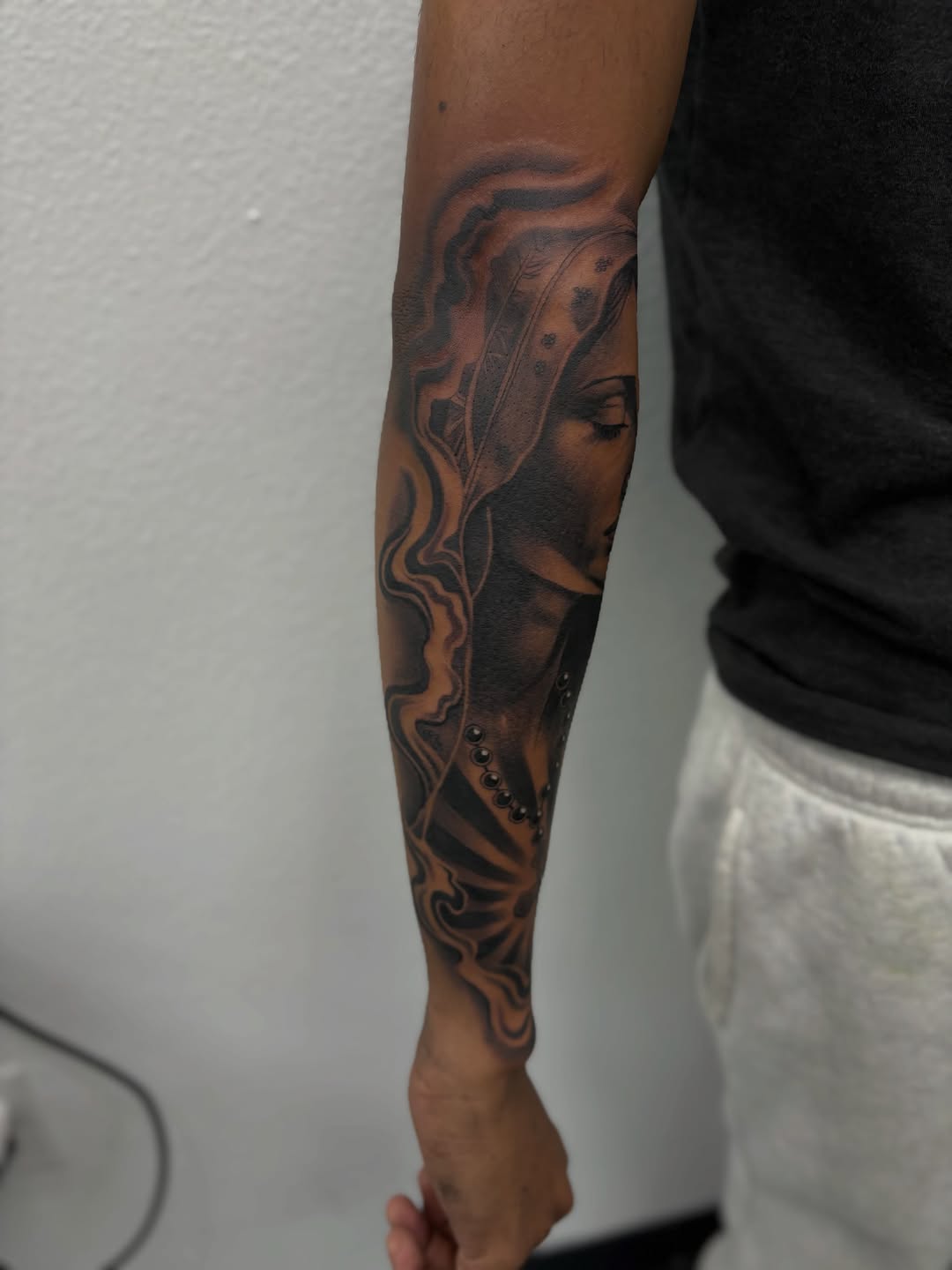 Tattoo by @tattedbydevin โ black_and_grey, realism