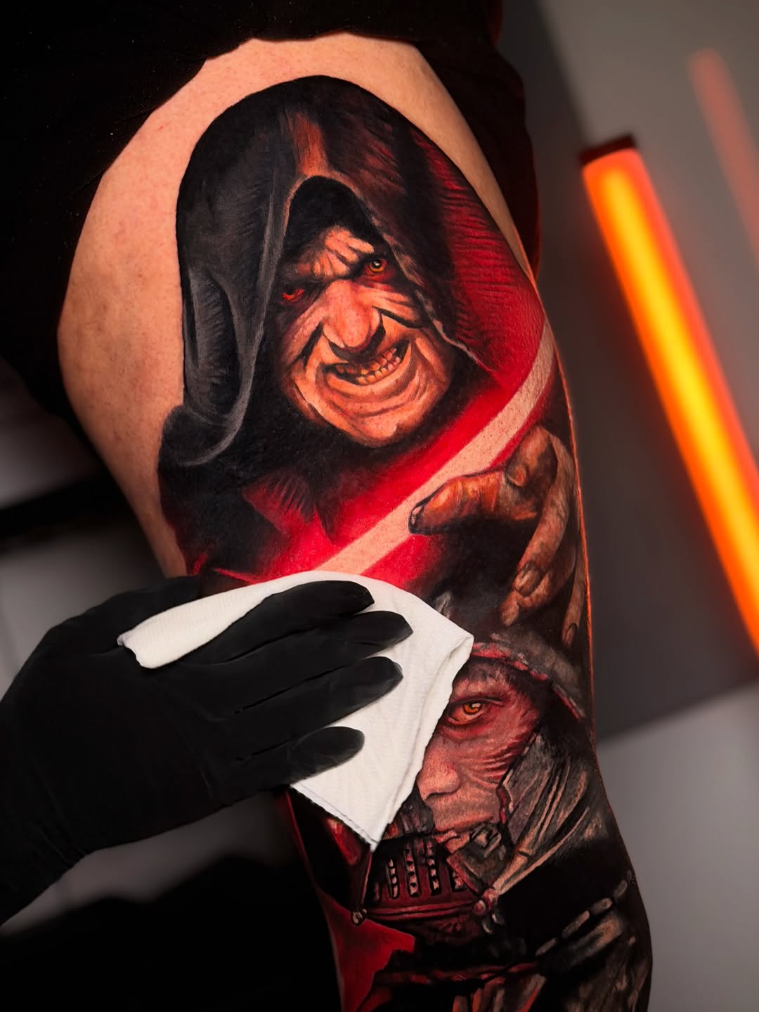 Tattoo by @katenski.ink โ realism, black_and_grey