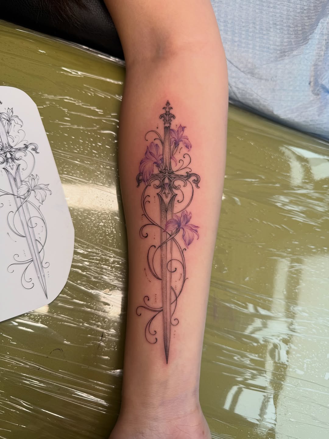 Tattoo by @sewnonyou — fine_line, illustrative