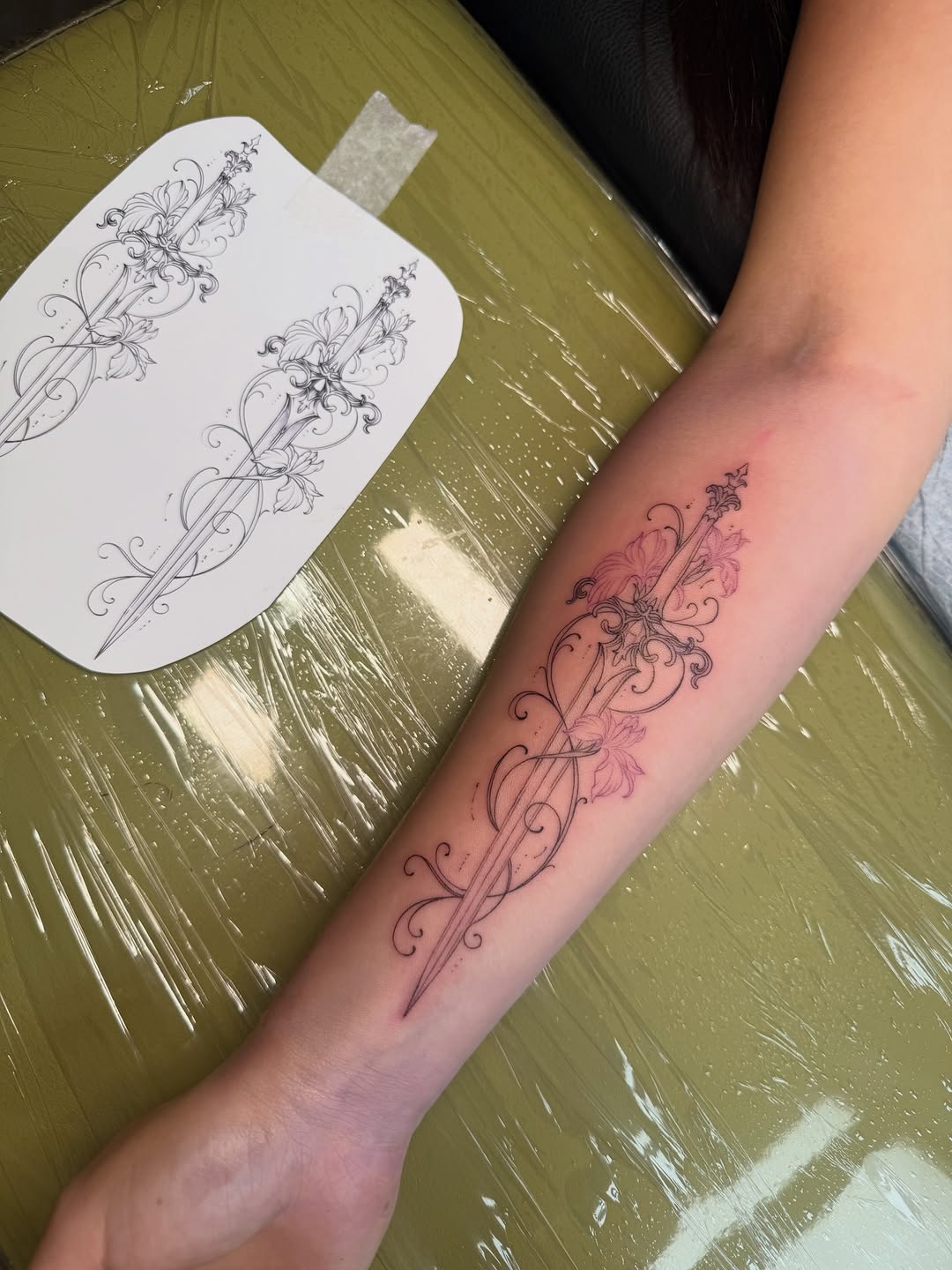 Tattoo by @sewnonyou — fine_line, illustrative