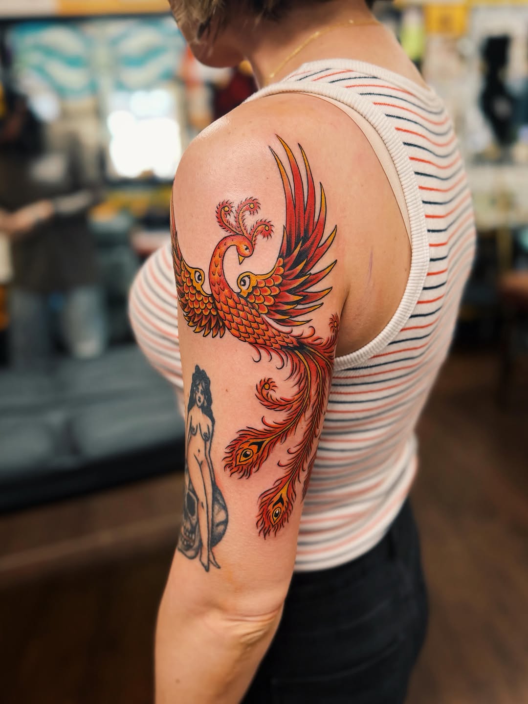 Tattoo by @amandahowtattoo — new_school