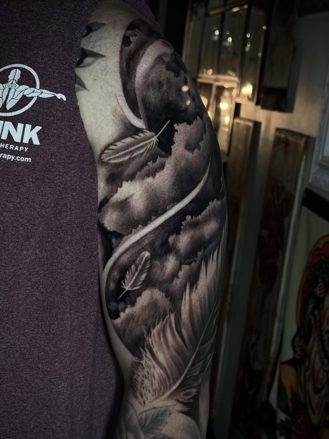 Tattoo by @toniotatts — black_and_grey, realism