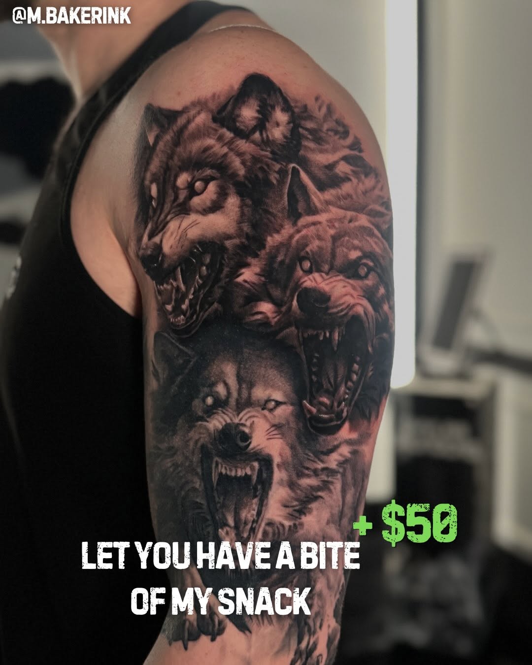 Tattoo by @m.bakerink — realism, black_and_grey