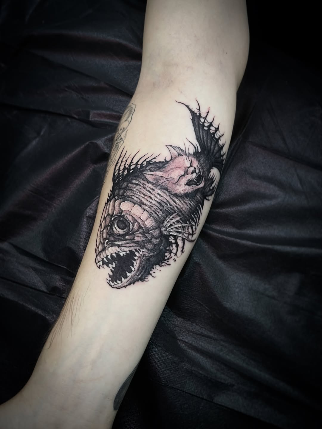 Tattoo by @xiva_tattoo — dark_realism