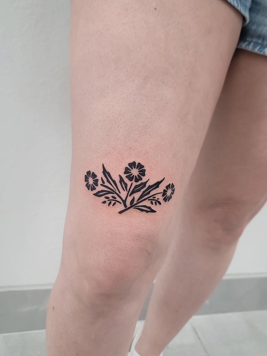 Tattoo by @christinaphungtattoos — illustrative, blackwork