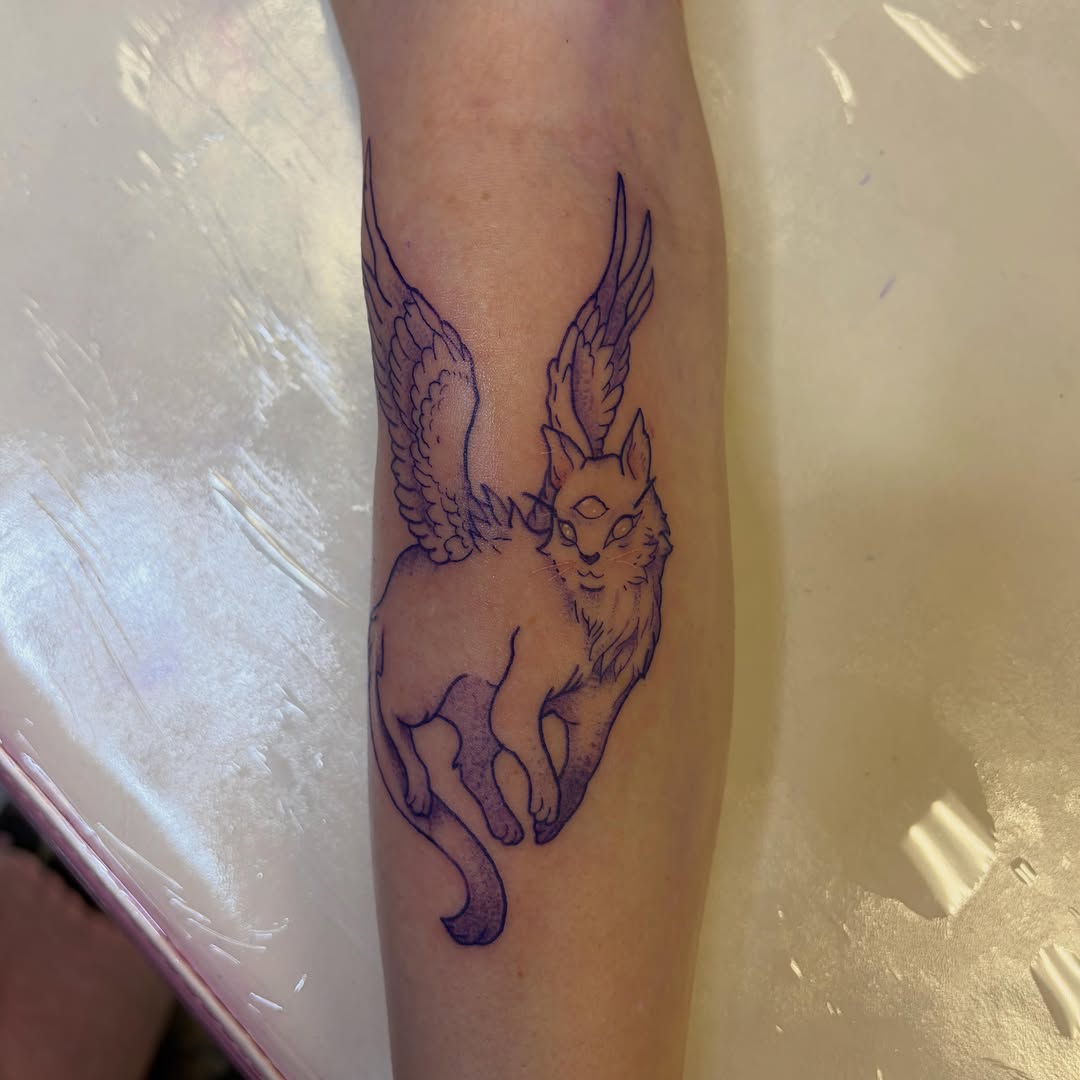 Tattoo by @lilacmourningink — fine_line, illustrative