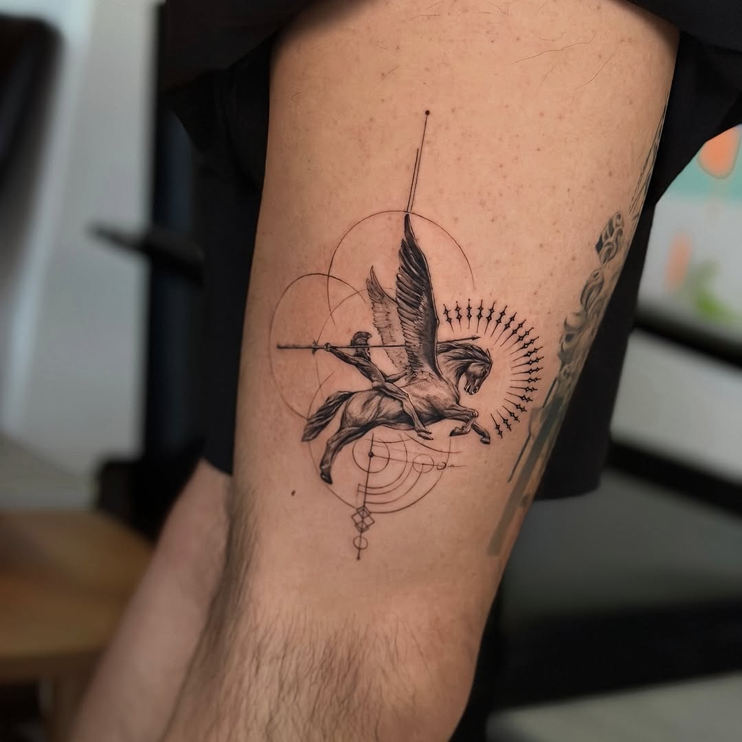 Tattoo by @yuta.tatt β black_and_grey, illustrative