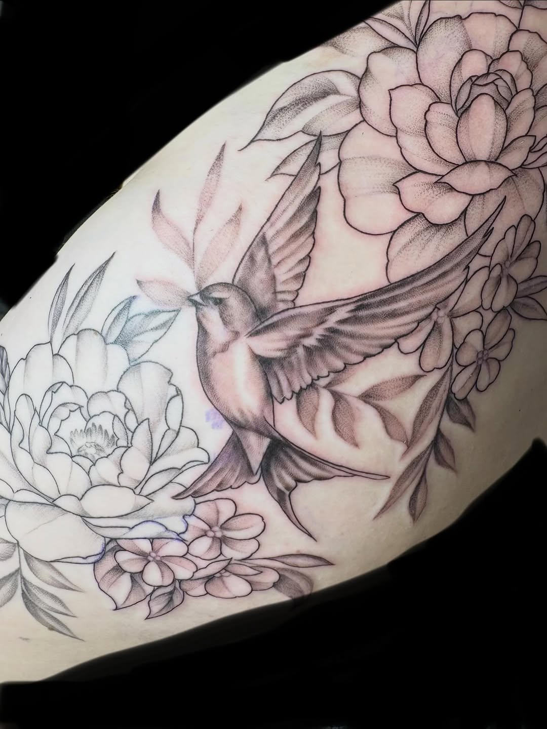 Tattoo by @andreakramerart โ illustrative, black_and_grey