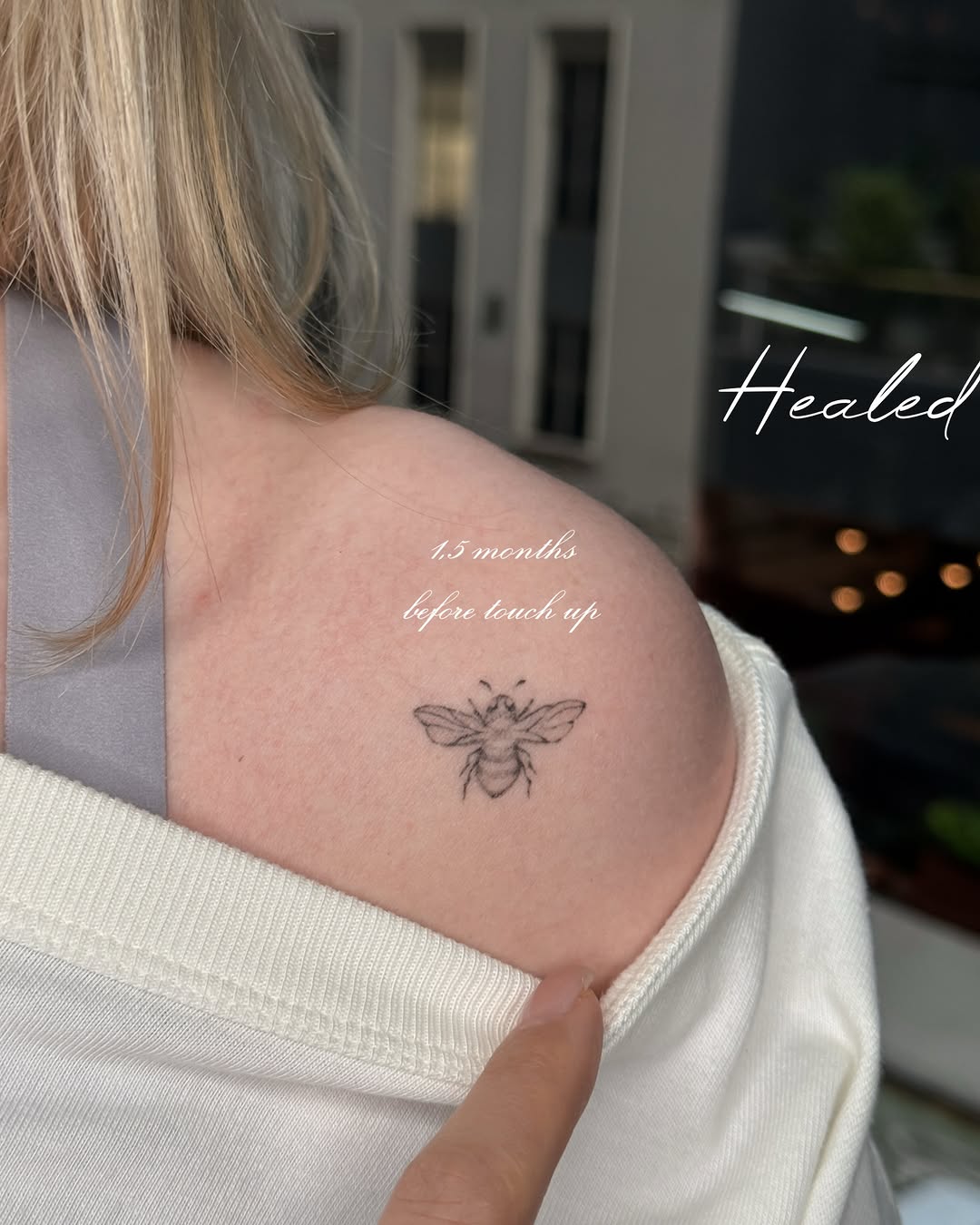 Tattoo by @tattooernyc โ fine_line, minimalist