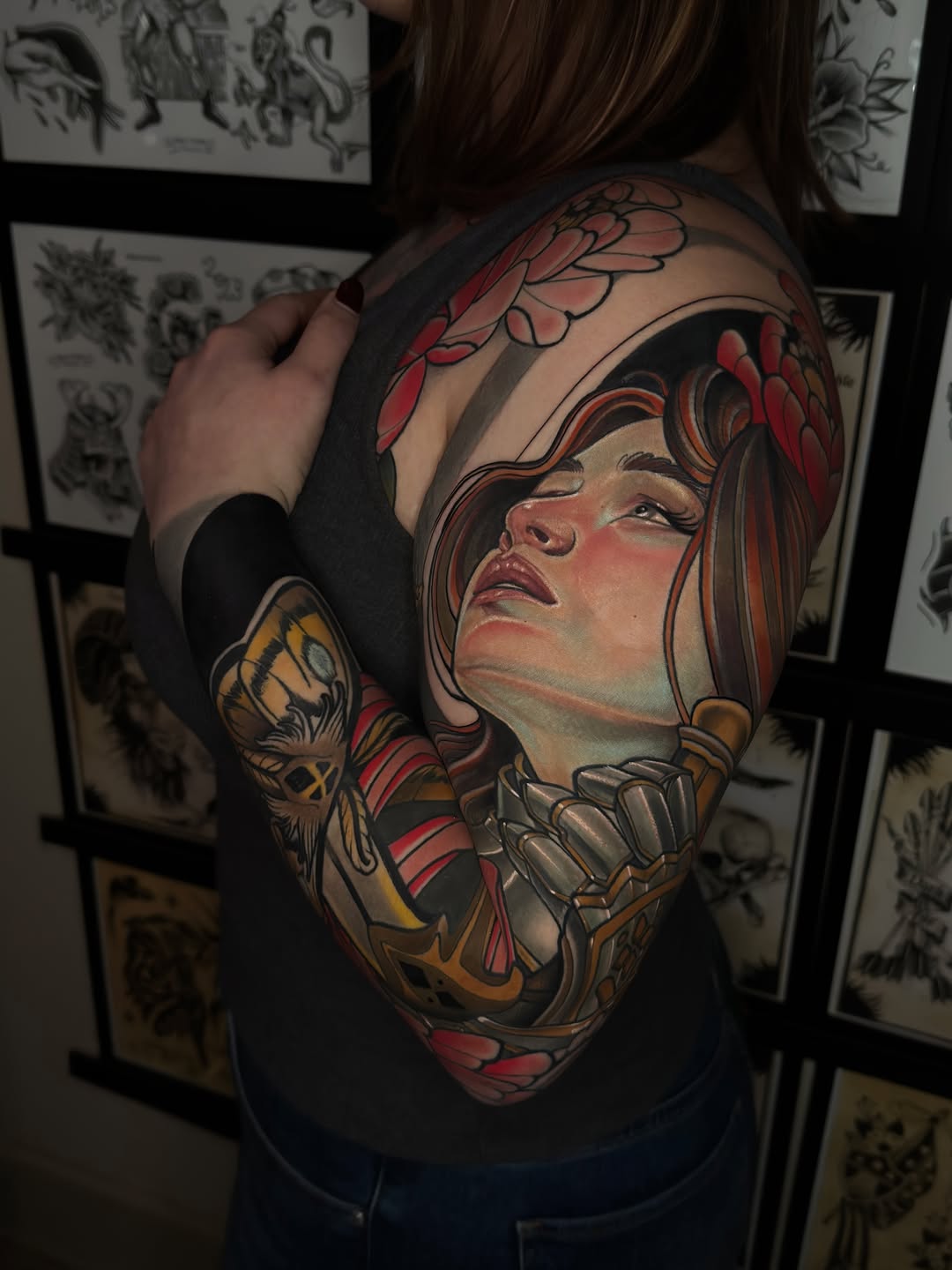 Tattoo by @goldenheartco_tattoos — illustrative, realism
