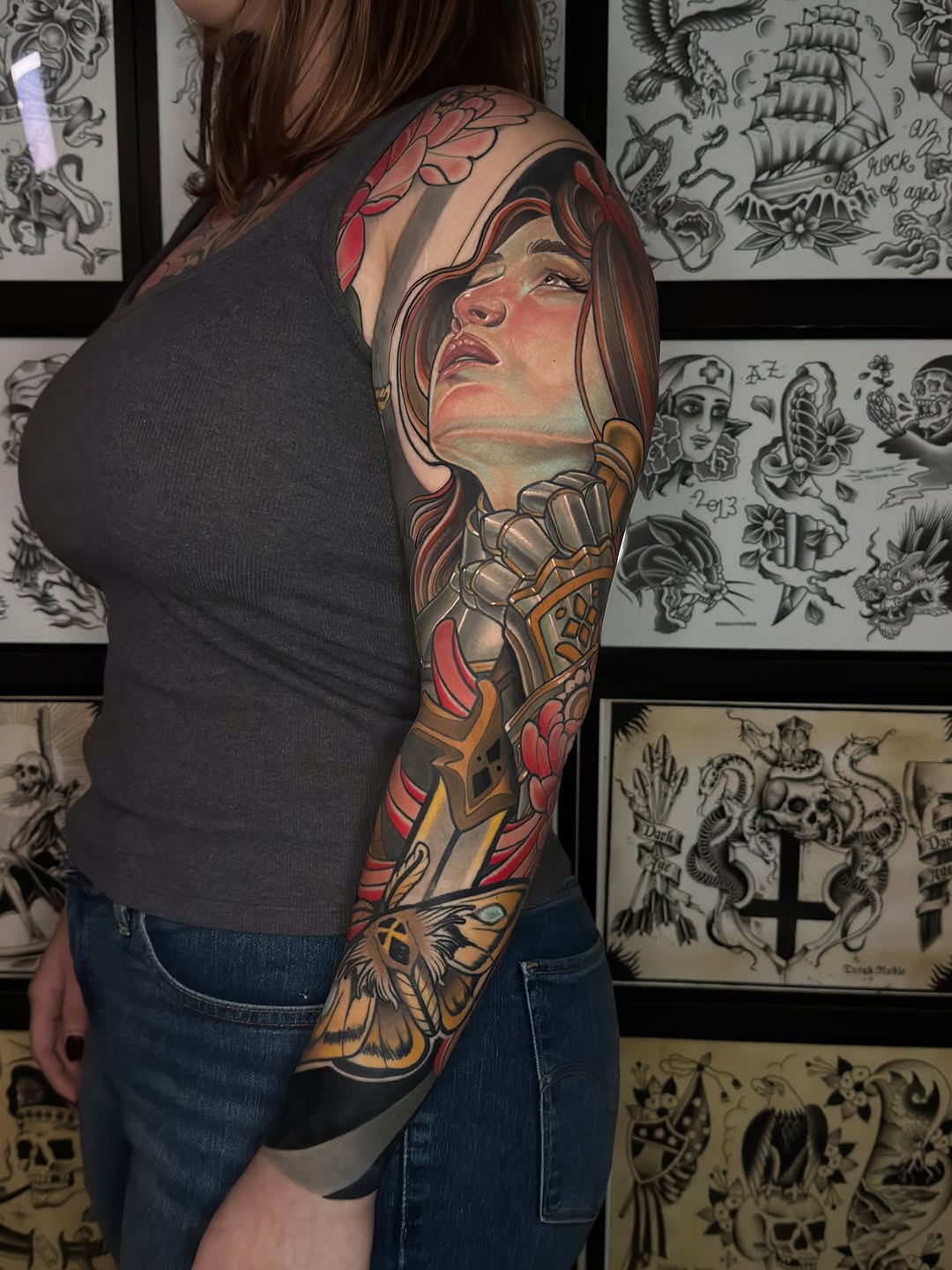 Tattoo by @goldenheartco_tattoos — realism, illustrative