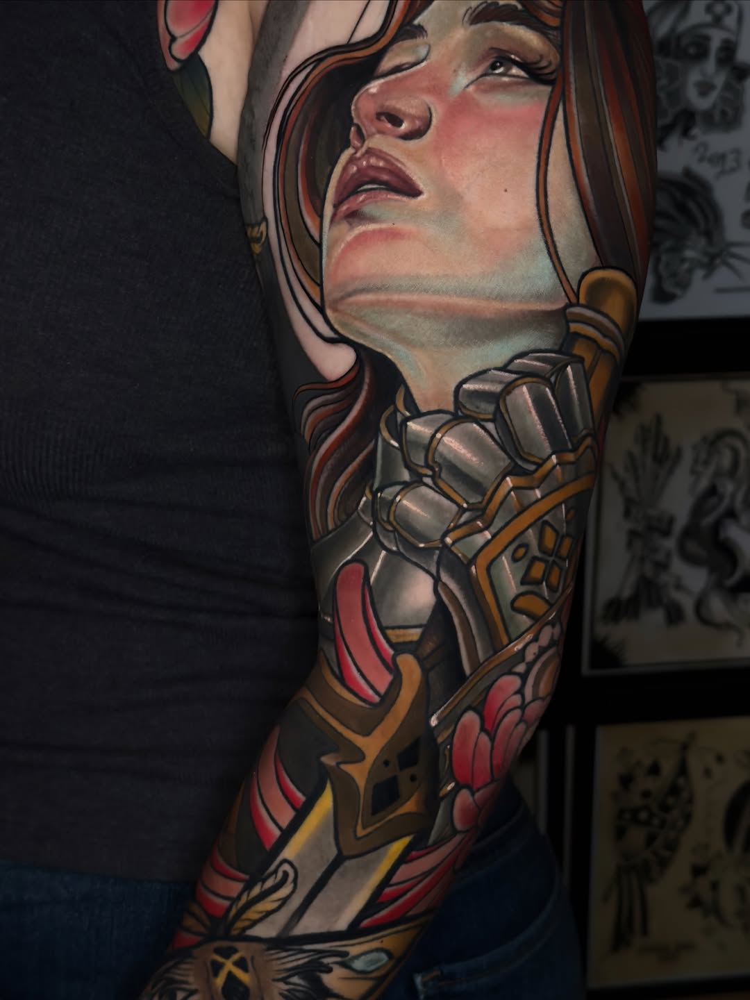 Tattoo by @goldenheartco_tattoos — realism, illustrative