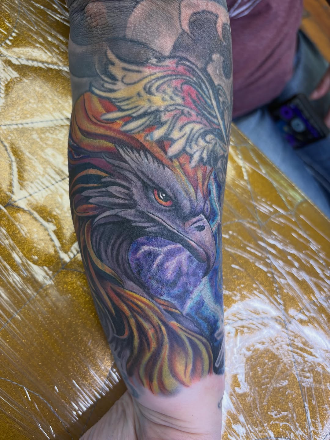 Tattoo by @robertcollinstattoo — realism, black_and_grey