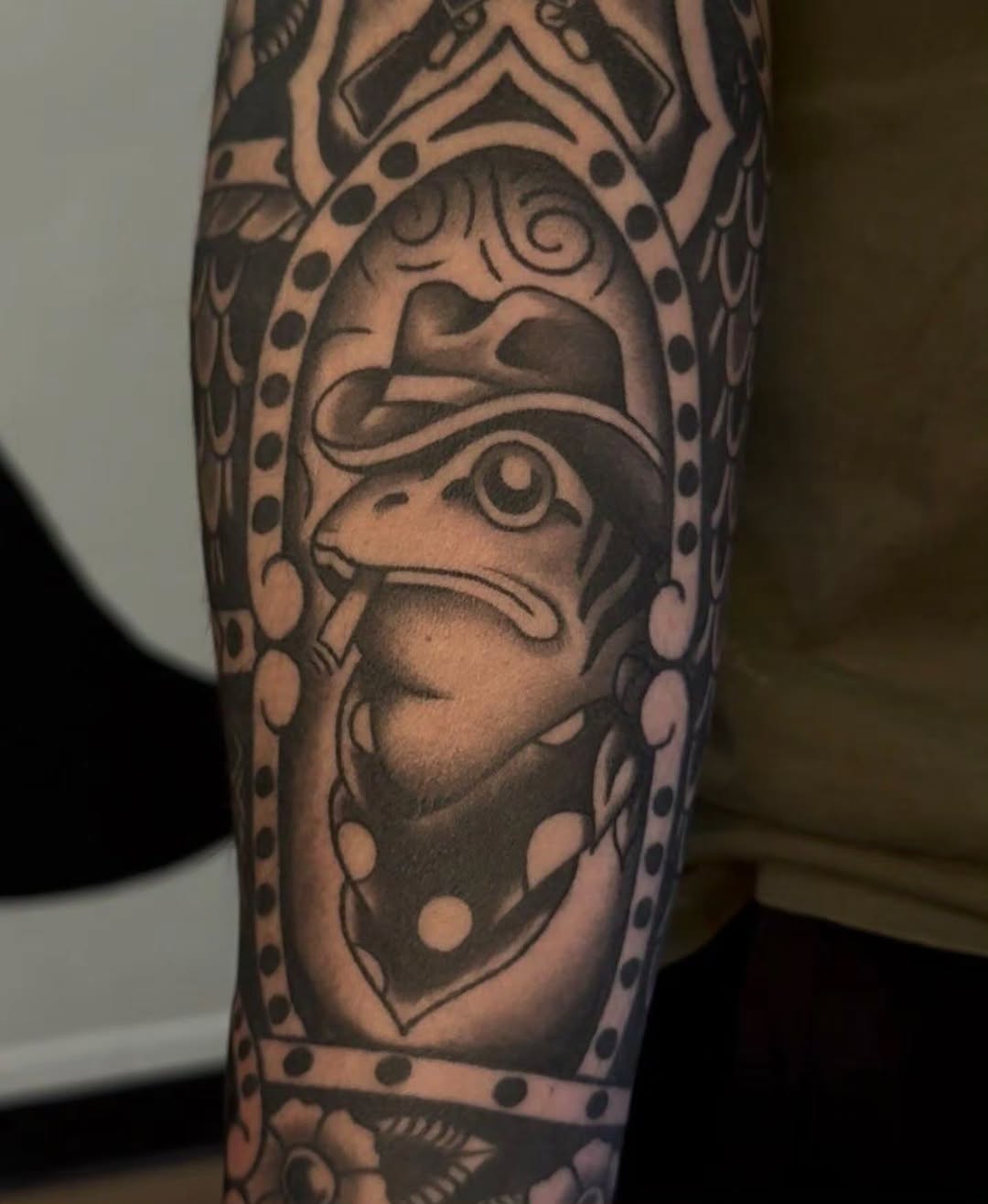 Tattoo by @coryallentattoos β american_traditional, black_and_grey