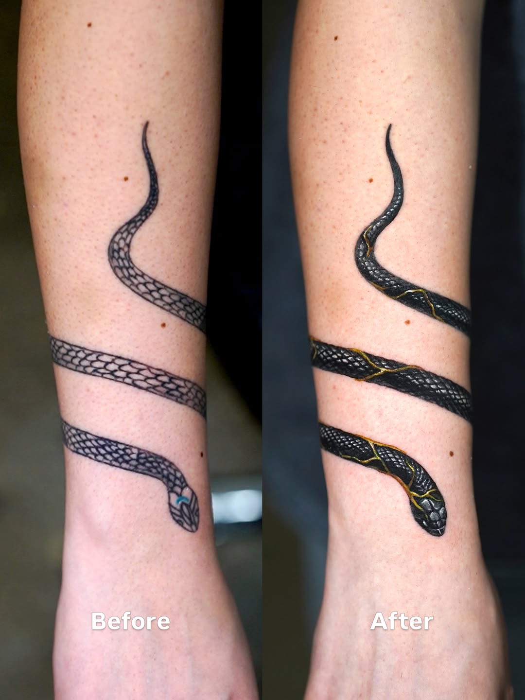 Tattoo by @ink.traveler — blackwork, realism