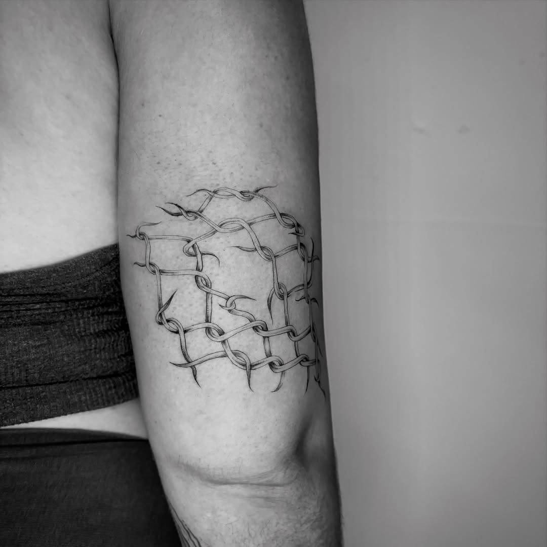 Tattoo by @jojorosetattoos — black_and_grey