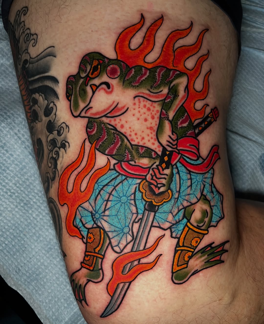 Tattoo by @braytontattoos — japanese_irezumi, neo_traditional