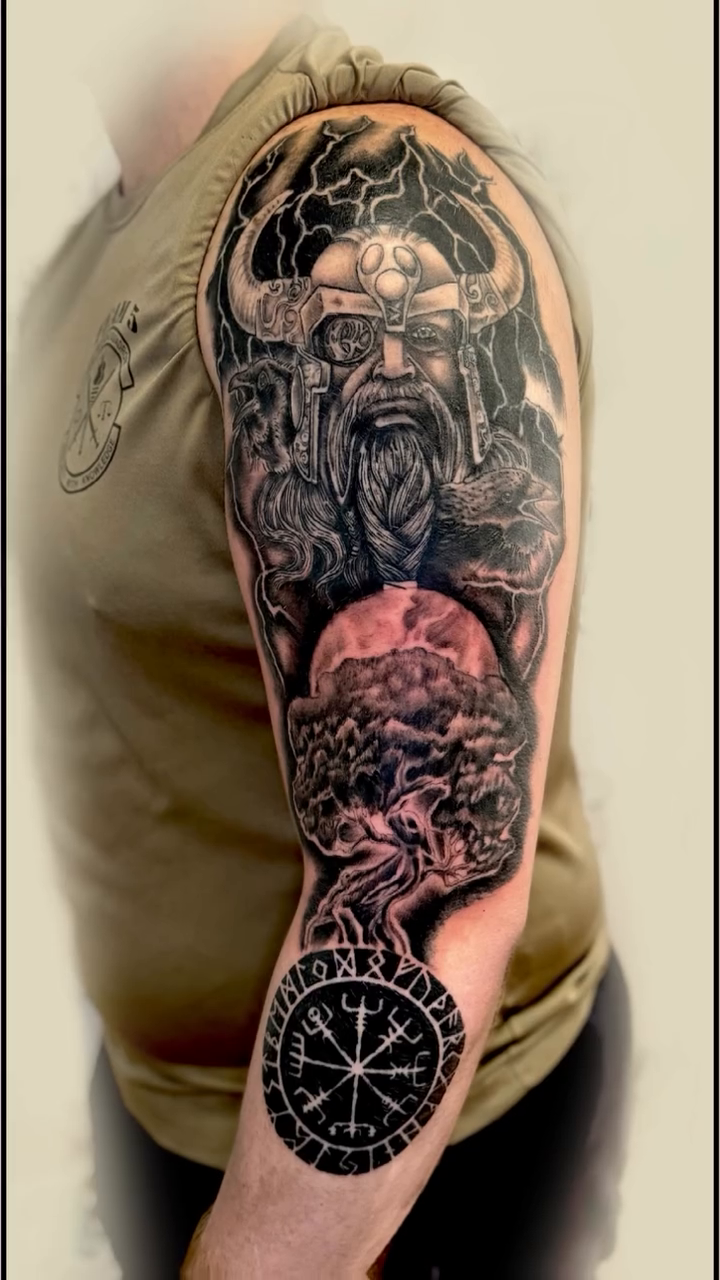 Tattoo by @paul_calhoun_jr — black_and_grey, realism