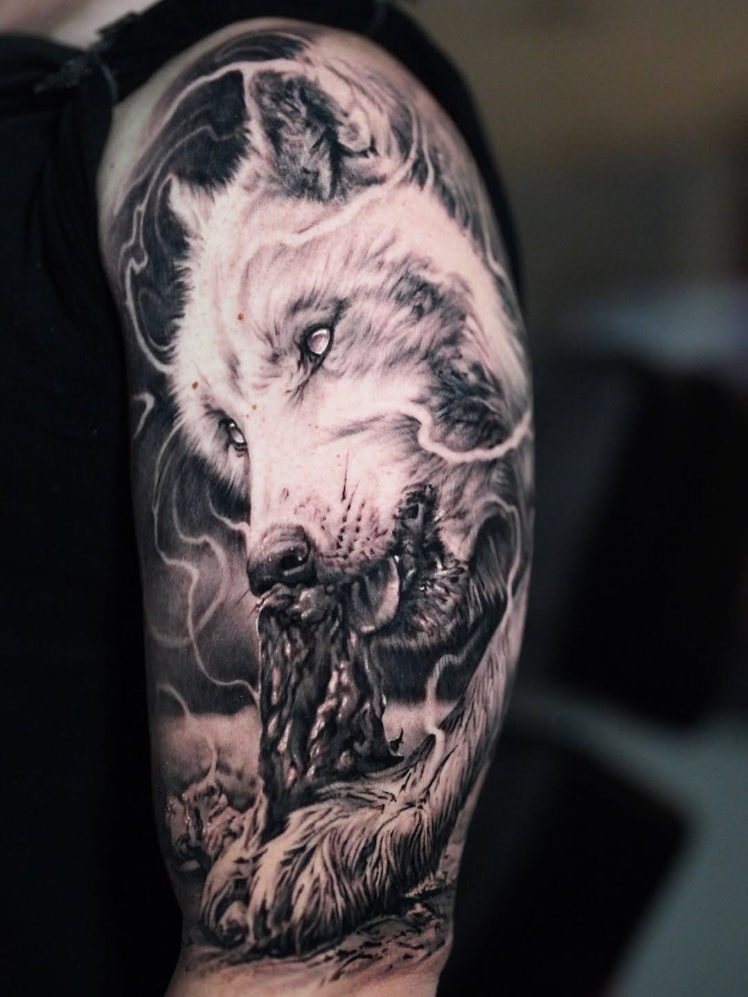Tattoo by @inkbynico — realism, black_and_grey