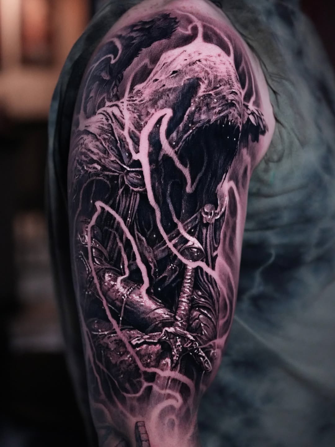 Tattoo by @inkbynico — realism, dark_realism