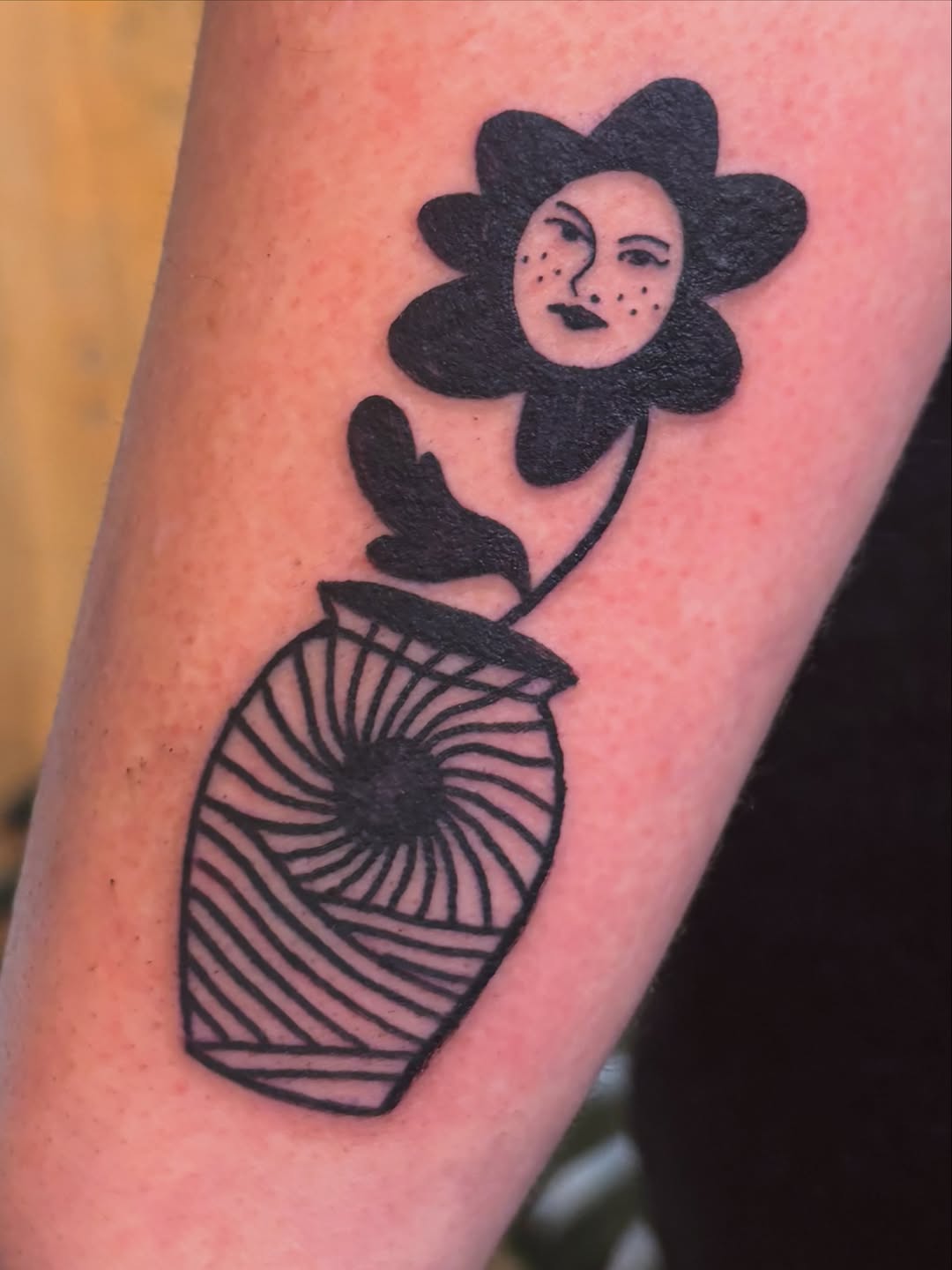 Tattoo by @plantboys.tattoo — blackwork