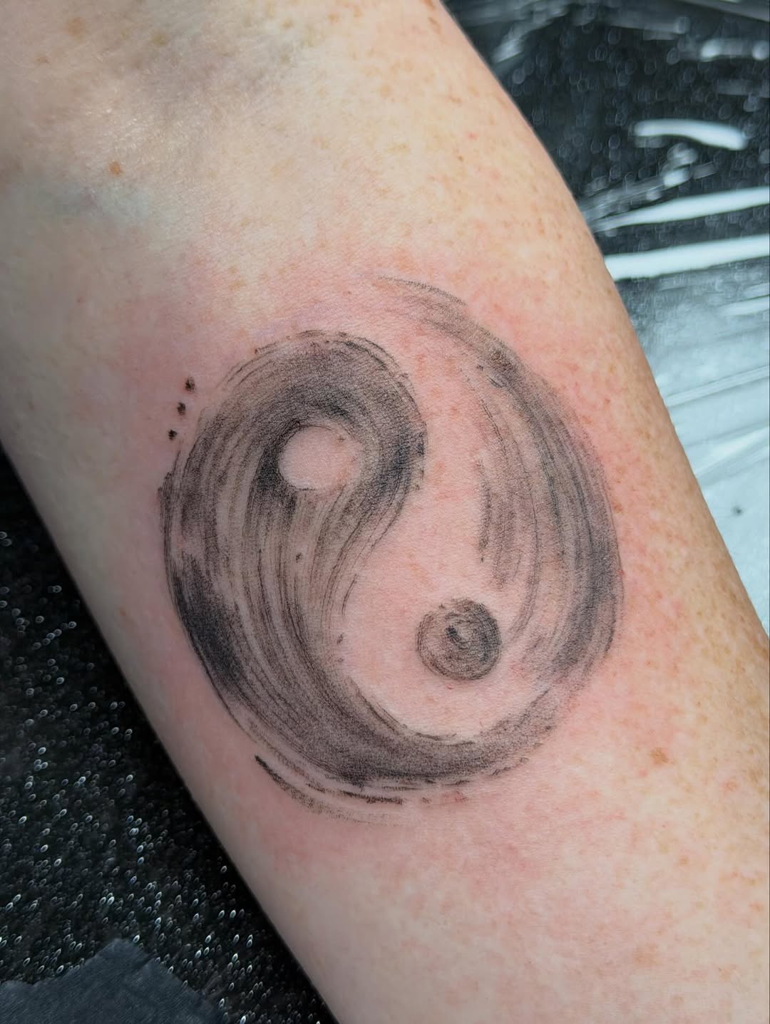 Tattoo by @smilemoretattoos — illustrative, black_and_grey