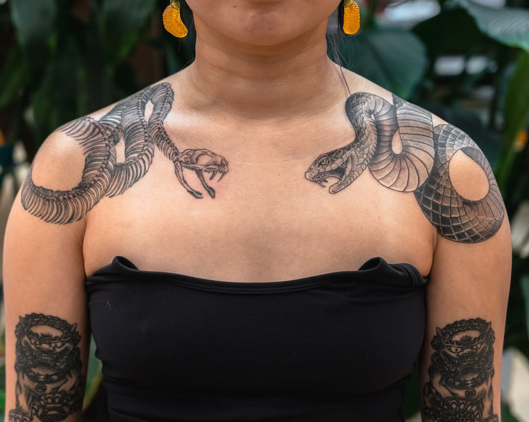 Tattoo by @james_seventhson — black_and_grey, realism