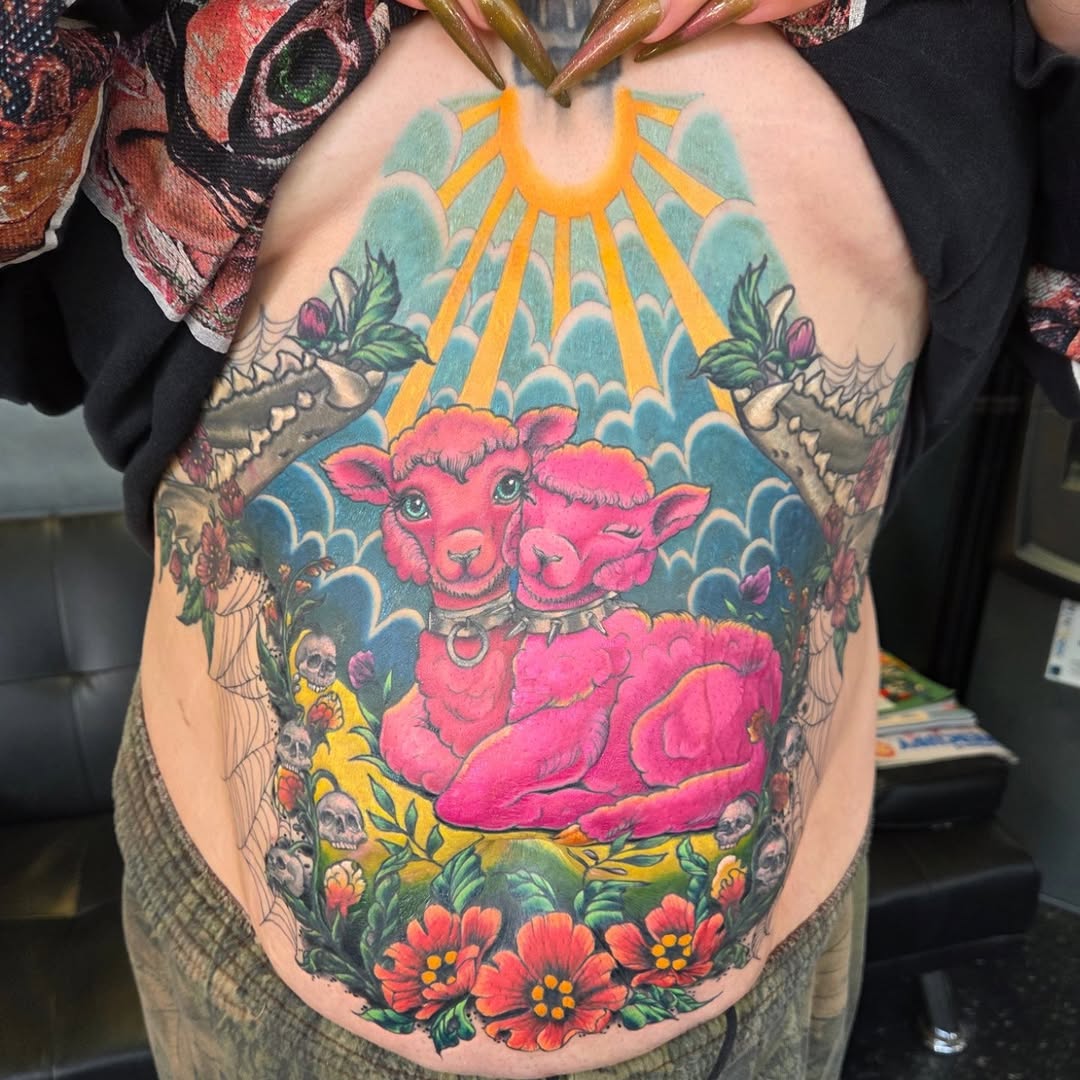 Tattoo by @you_aint_seen_muffins_yet β new_school, dark_realism