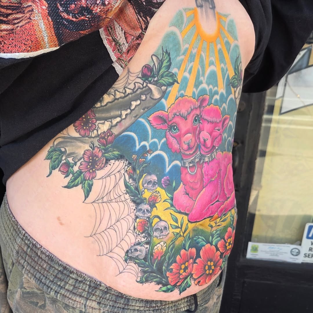 Tattoo by @you_aint_seen_muffins_yet β new_school, illustrative