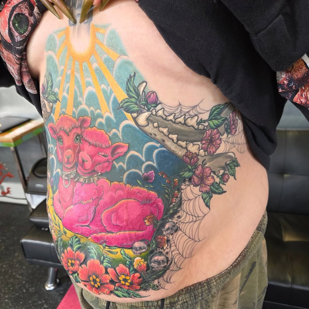 Tattoo by @you_aint_seen_muffins_yet β new_school, dark_realism