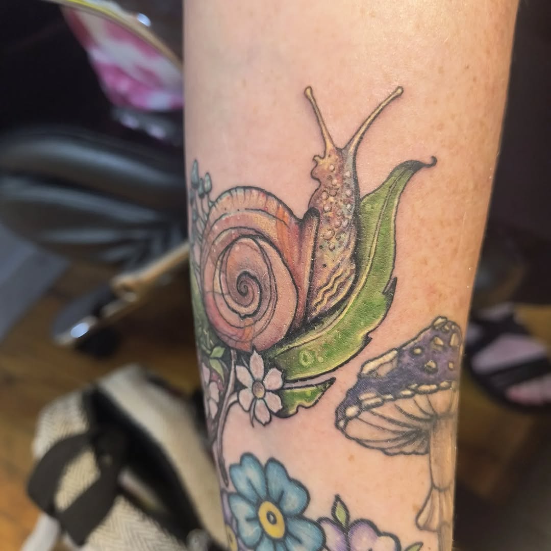 Tattoo by @getnixi — watercolor